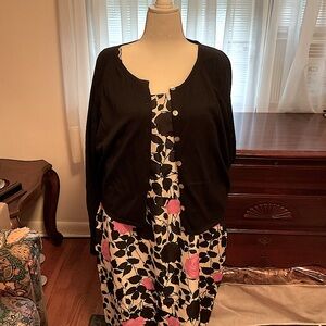 Maggy London silk dress sz 22
